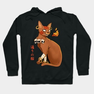 Fire cat dhalism Hoodie